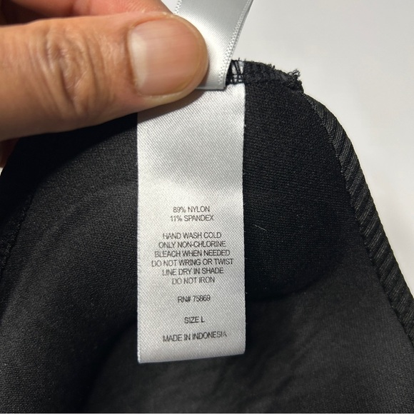 Hula Honey Women’s Black 2-Piece Bikini Set Size Large - Picture 8 of 9